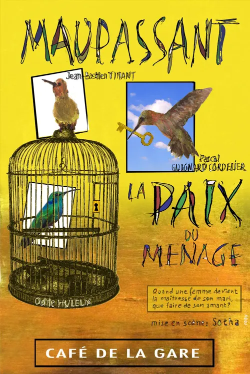 Affiche de la paix du ménage