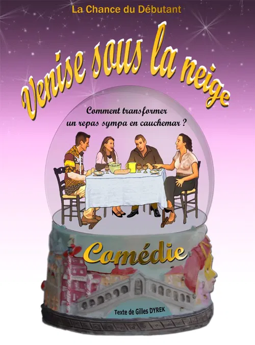 Affiche de Venise sous la neige