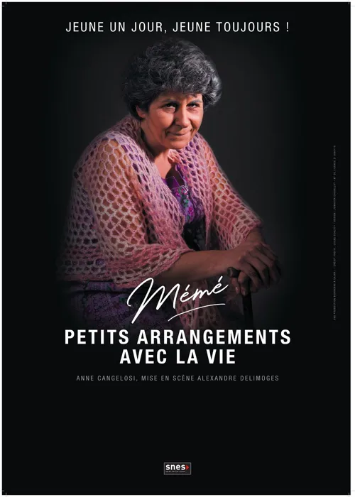Affiche de Anne Cangelosi dans Mémé dans Petits arrangements avec la vie