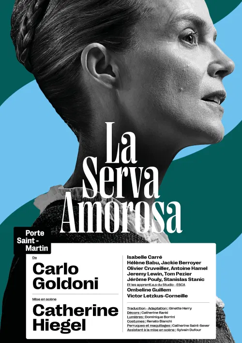 Affiche de La Serva Amorosa | avec Isabelle Carré
