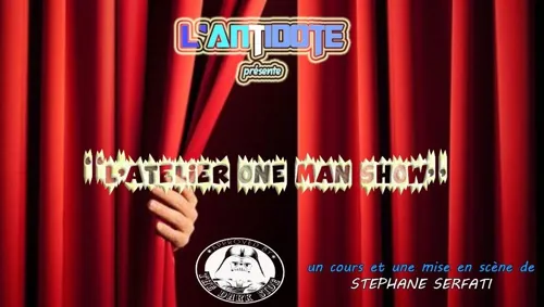 Affiche de L'atelier One man show