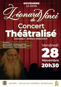 Concert théâtralisé : Léonard de Vinci - 