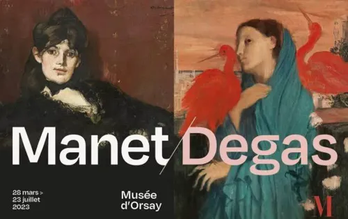 Affiche de Visite guidée : Exposition Manet / Degas | par Michel Lhéritier