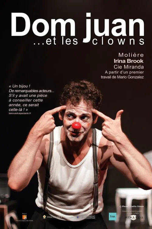 Affiche de Dom Juan et les clowns