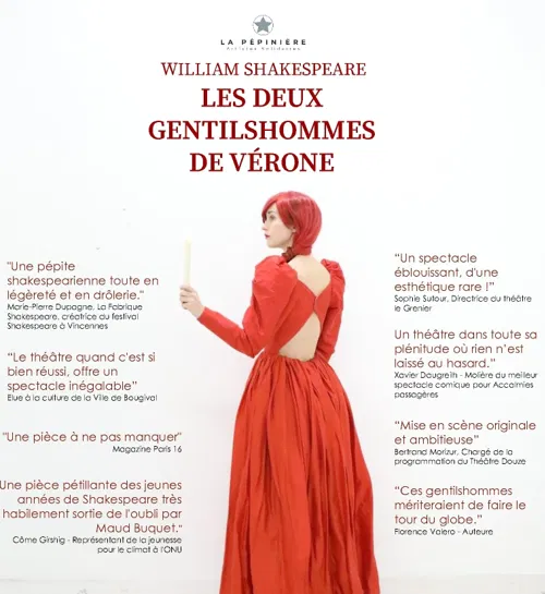 Affiche de Les Deux Gentilshommes de Vérone