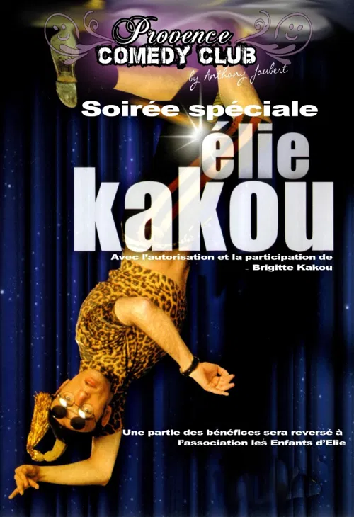 Affiche de Provence Comedy Club by Anthony Joubert | Spécial Elie Kakou