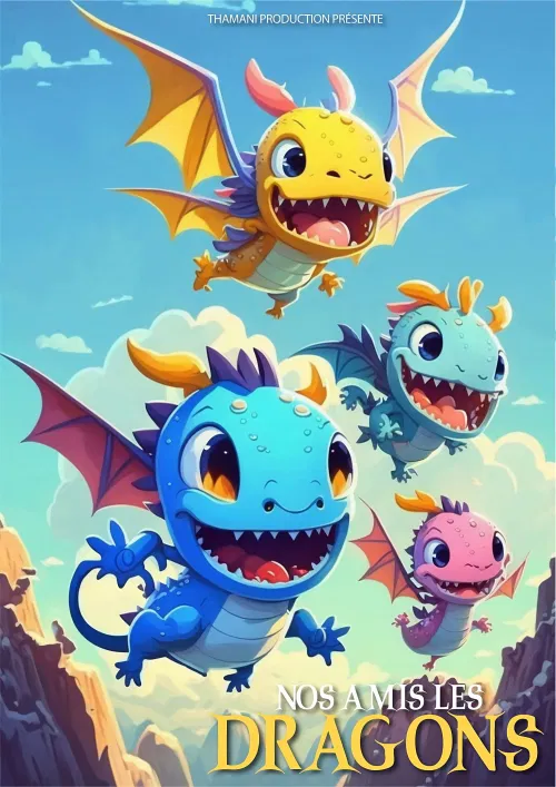 Affiche de Nos amis les dragons