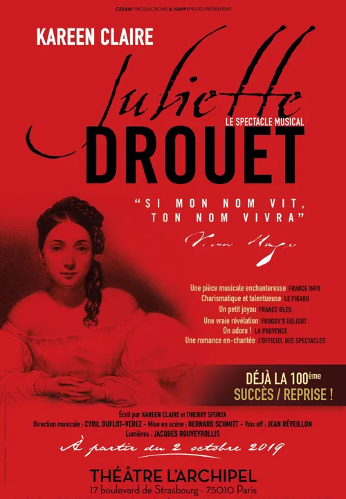 Affiche de Juliette Drouet