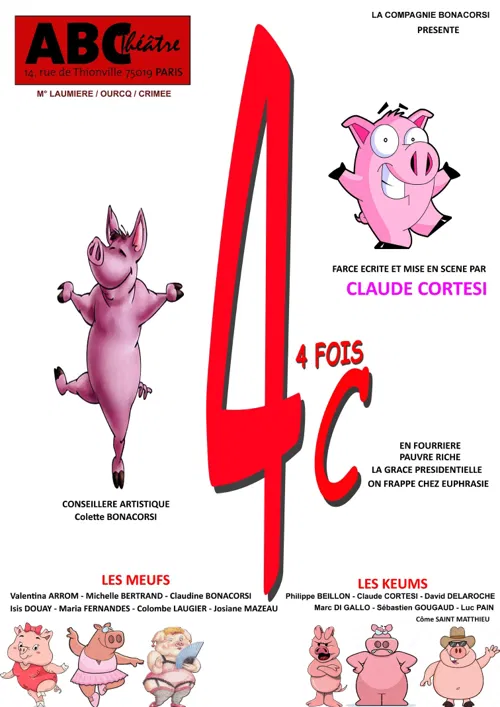 Affiche de 4 fois 4C