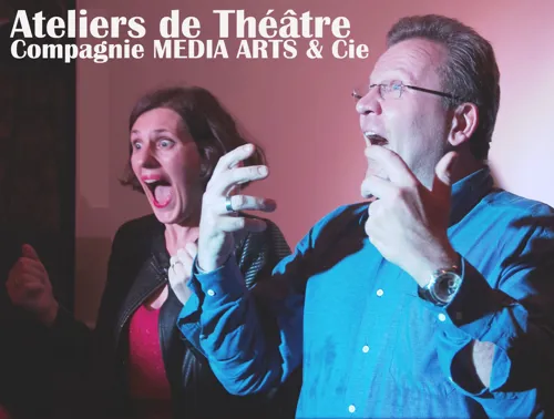 Affiche de Ateliers Théâtre par la Compagnie Media Arts & cie