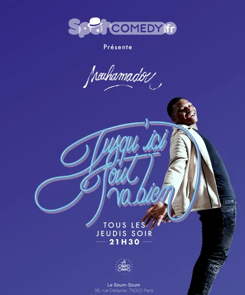 Affiche de Mouhamadou dans Jusqu'ici tout va bien
