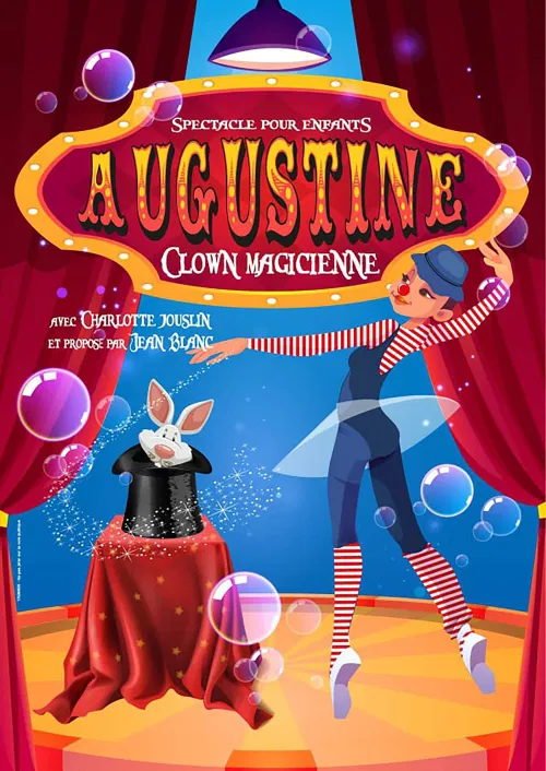 Affiche de Augustine clown magicienne