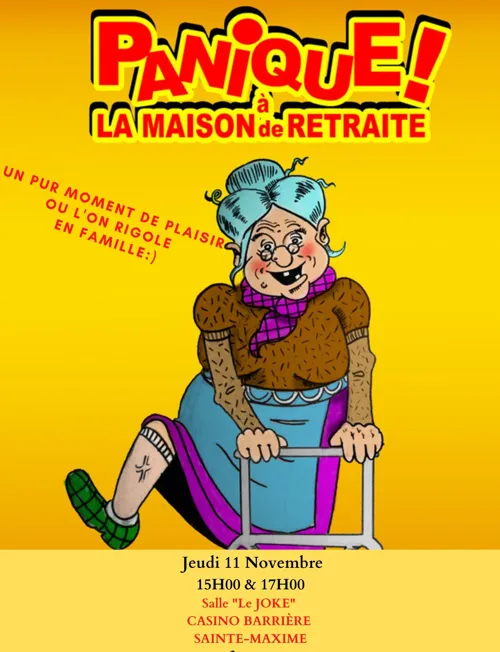 Affiche de Panique à la maison de retraite