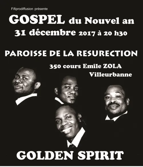 Affiche de Gospel du Nouvel An