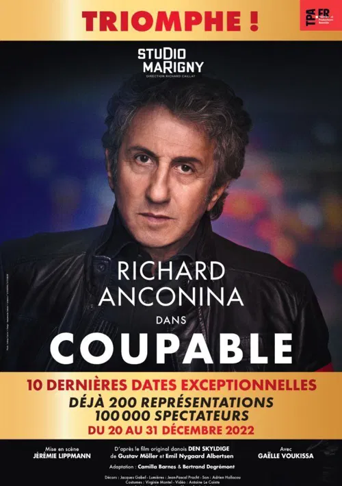 Affiche de Coupable | avec Richard Anconina