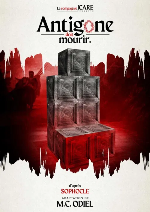 Affiche de Antigone doit mourir