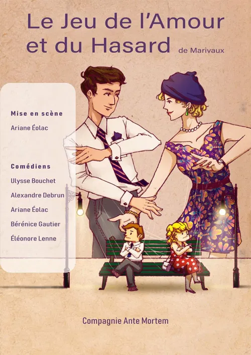 Affiche de Le jeu de l'amour et du hasard