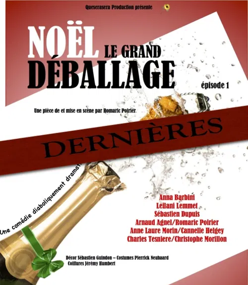 Affiche de Noël le grand déballage