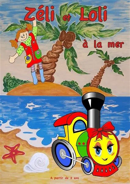 Affiche de Zéli et Loli à la mer