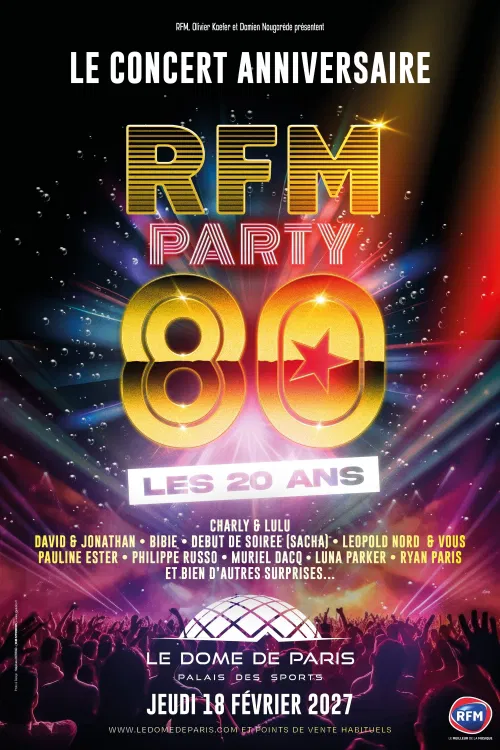 Affiche de RFM party 80