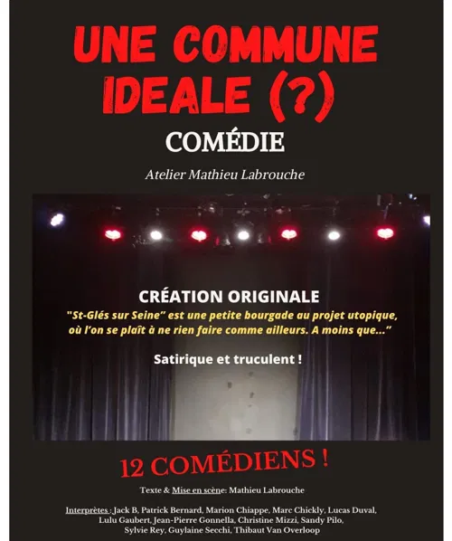 Affiche de Une commune idéale (?)