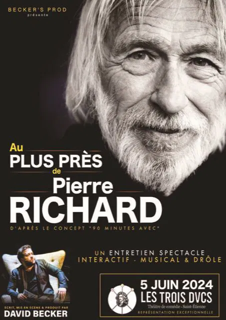 Affiche de Au plus près de Pierre Richard