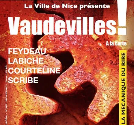 Affiche de Vaudevilles à la carte