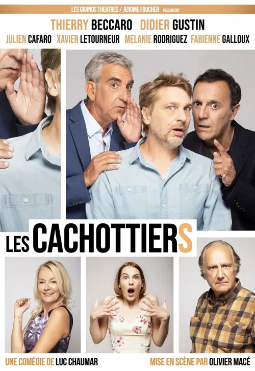 Affiche de Les Cachottiers | avec Thierry Beccaro