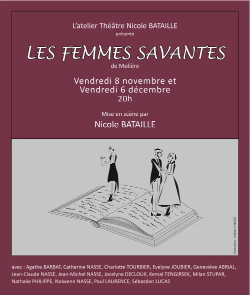 Affiche de Les femmes savantes