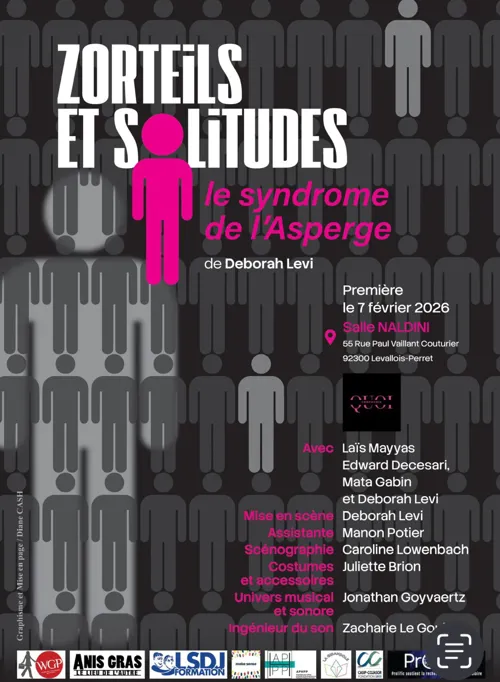 Affiche de Zorteils et Solitudes, le syndrome de l'Asperge