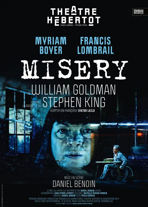 Affiche de Misery | avec Myriam Boyer