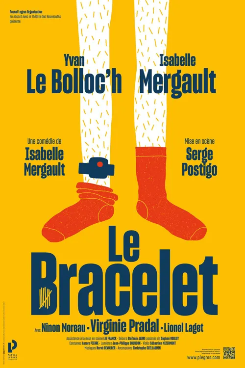 Affiche de Le Bracelet | avec Isabelle Mergault et Yvan Le Bolloc'h