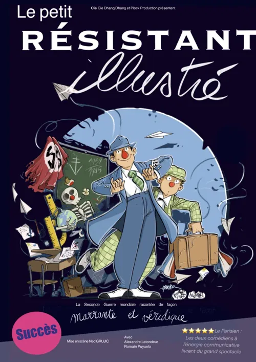 Affiche de Le petit résistant illustré