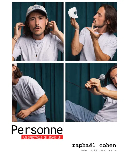 Affiche de Raphaël Cohen dans Personne