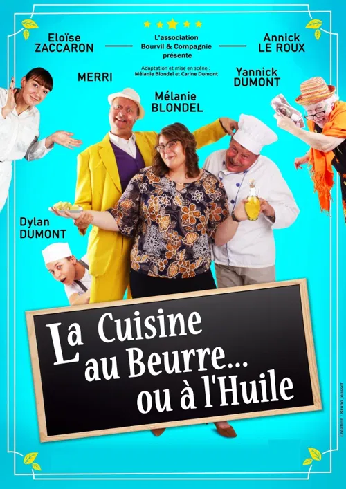 Affiche de La Cuisine au Beurre...Ou à l'Huile