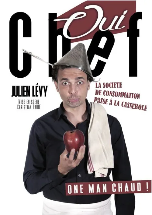 Affiche de Julien Lévy dans Oui Chef
