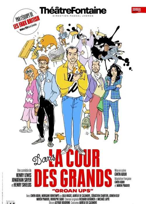 Affiche de Dans la cour des grands