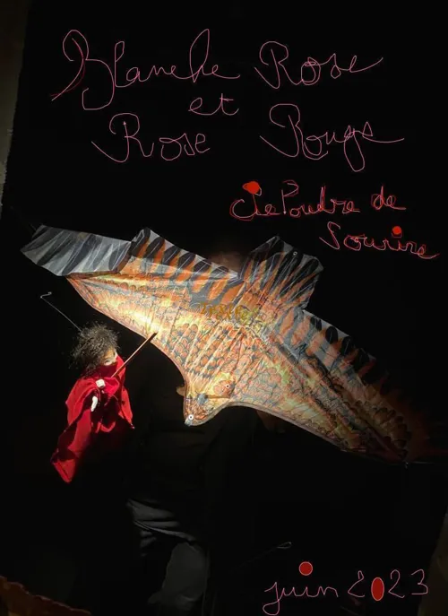 Affiche de Blanche Rose et Rose Rouge