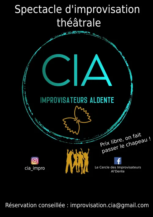 Affiche de Spectacle d'improvisation théâtrale