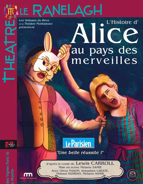 Affiche de L'histoire d'Alice au pays des merveilles