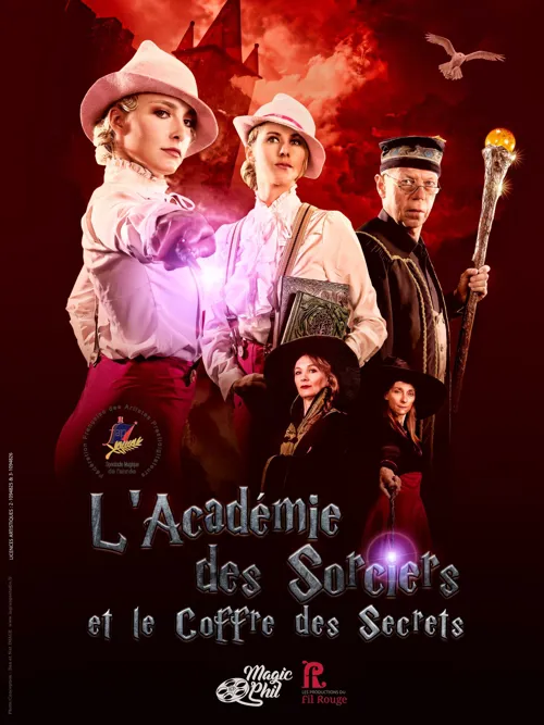 Affiche de L'Académie des Sorciers et le Coffre des Secrets