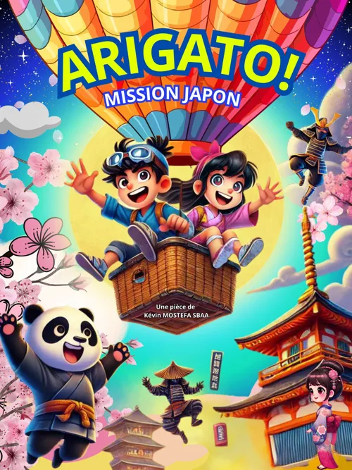 Affiche de Arigato ! Mission Japon