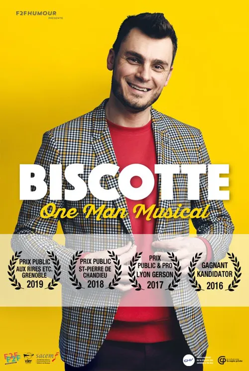 Affiche de Biscotte dans One Man Musical