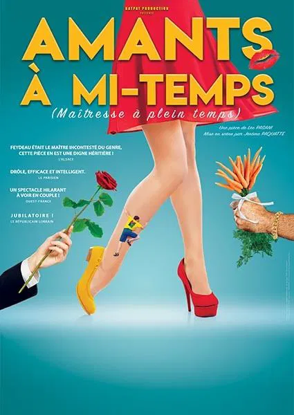 Affiche de Amants à mi-temps