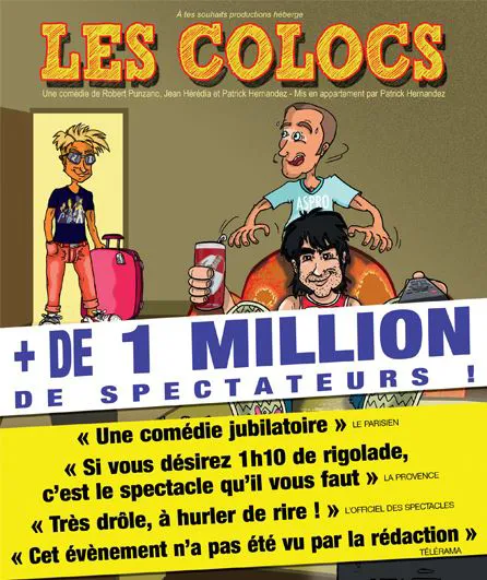 Affiche de Les Colocs