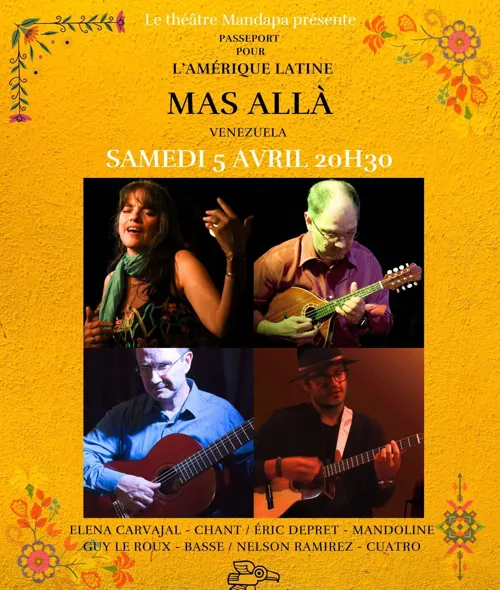 Affiche de Más Allá, musique du Venezuela