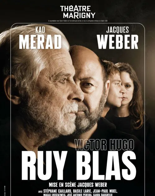 Affiche de Ruy Blas | avec Jacques Weber et Kad Merad