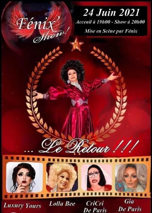 Affiche de Fénix' show... le retour !