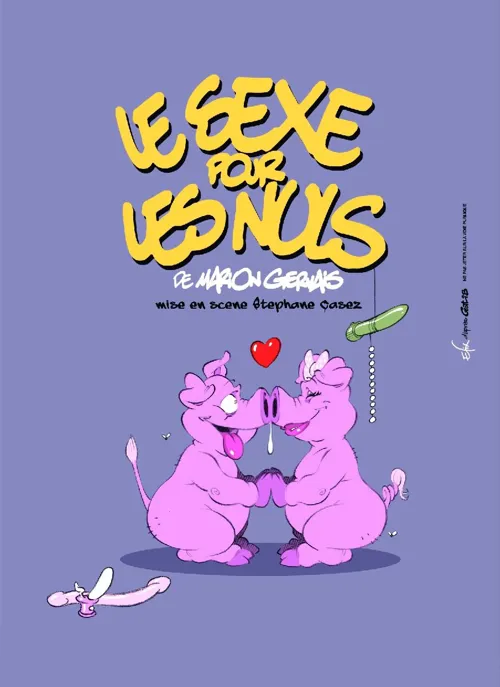 Affiche de Brice Larrieu dans Le sexe pour les Nuls