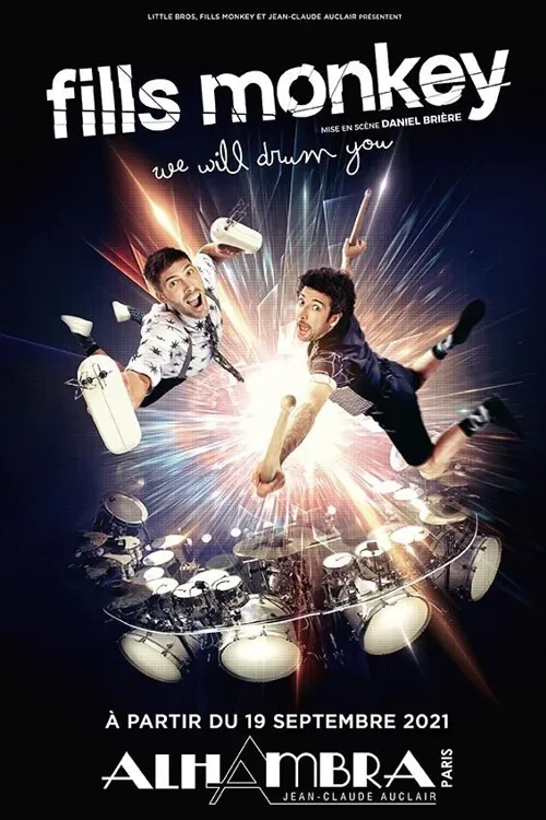 Affiche de Fills Monkey dans We Will Drum You